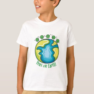 Ärter på jorden t shirt