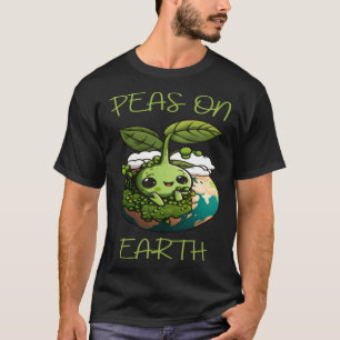 Ärter på jorden Vegan Vegetarian Plantbased Meatfr T Shirt