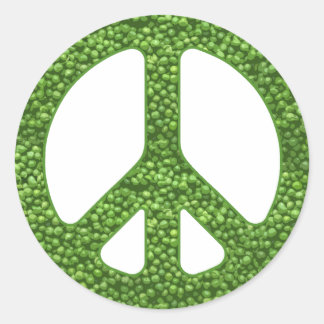 Ärter Runt Klistermärke