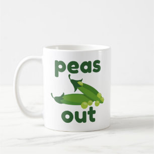 Ärter ut kaffemugg