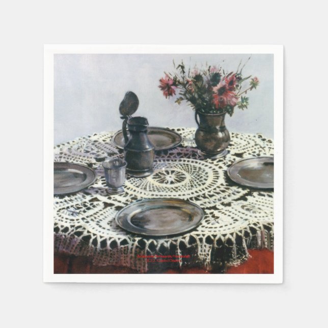 Artesanía/Artesanía/Handcraft Pappersservett (Framsidan)