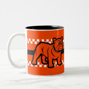 Artesia Bulldog "Big Hund" Två-Tonad Mugg