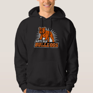 Artesia Bulldog Hood Sweatshirt Med Luva