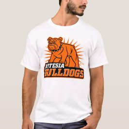 Artesia Bulldog Primär Logotyp T- Shirt T-shirt
