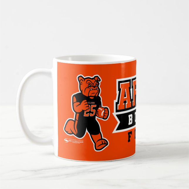 Artesia Bulldog Touchdown Kaffemugg (Vänster)
