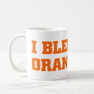 Artesia bulldoggar "blöder jag den orange" muggen kaffemugg