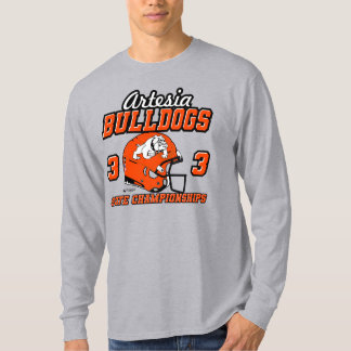 Artesia Bulldogs 33 statsmästerskap T-shirt