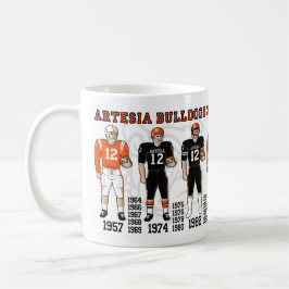 Artesia Bulldogs Football State Champ Uniforms Mug Kaffemugg