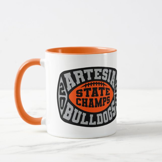 Artesia Bulldogs "Statsmästare" Mugg (Vänster)
