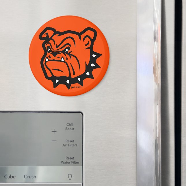Artesia Bulldogs "Stor Hund" Magnet (In Situ (Fridge))