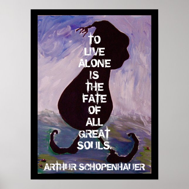 Arthhur Schopenhauer - Offert - Poster (Framsidan)