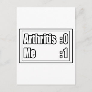 Arthritis Scoreboard Vykort