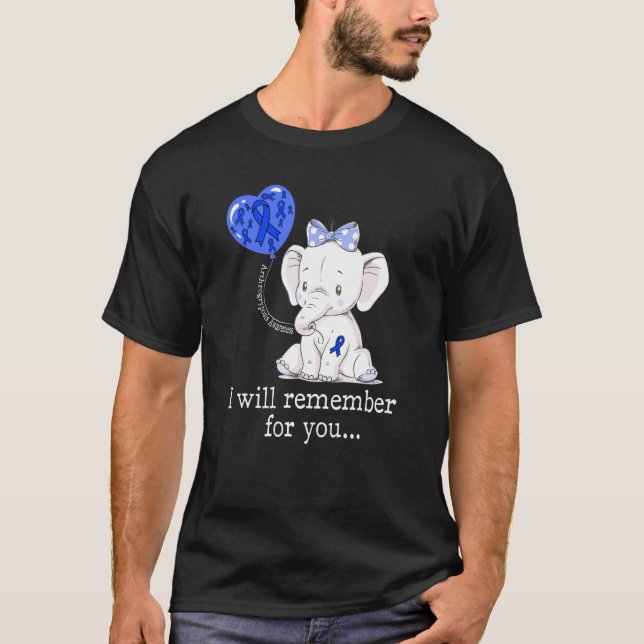 Arthrogryposis-medvetenhet Elefant T Shirt (Framsida)