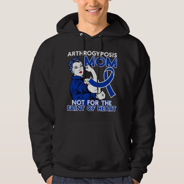Arthrogryposis Medvetenhet För En Krigares Överlev Hoodie (Framsida)