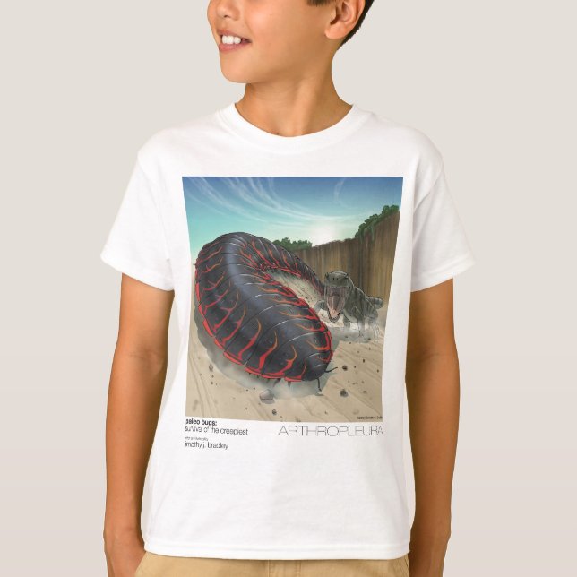 Arthropleura T-tröja Tröja (Framsida)