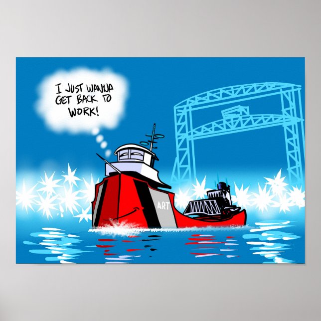 Arthur Andersson tillbaka till jobbet Poster (Framsidan)