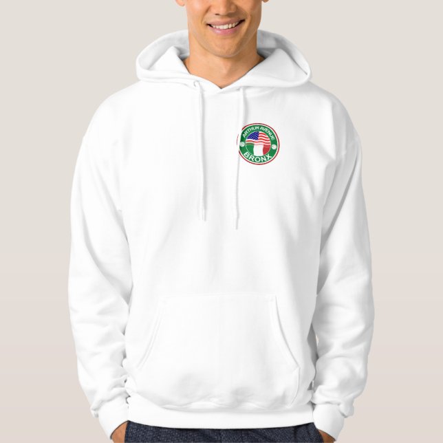 Arthur Ave Bronx italienareamerikan Sweatshirt (Framsida)