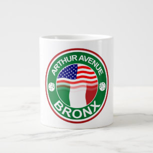 Arthur Ave Bronx italiensk Jumbo Mugg