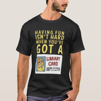 Arthur Bibliotek Card T-Shirt