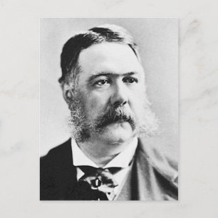 Arthur ~ Chester Alan/President of United Stater Vykort