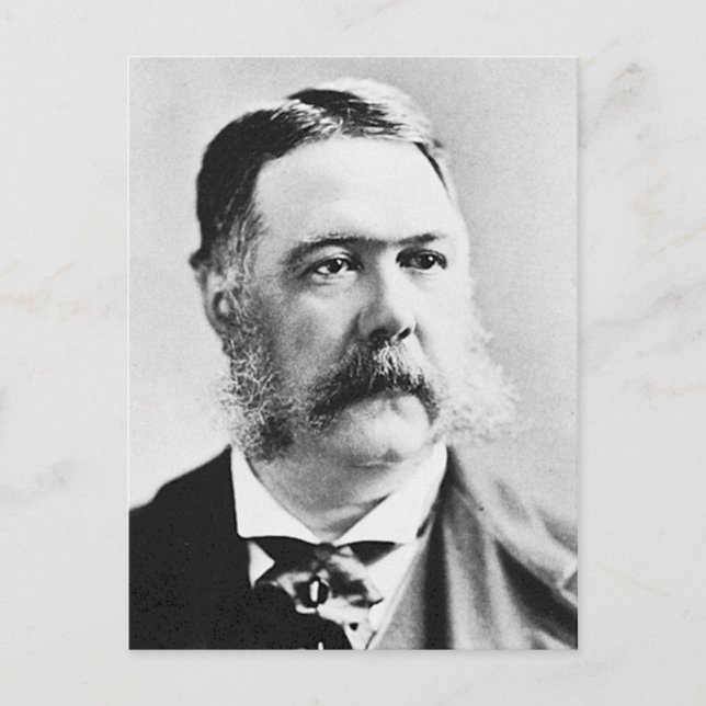 Arthur ~ Chester Alan/President of United Stater Vykort (Framsida)