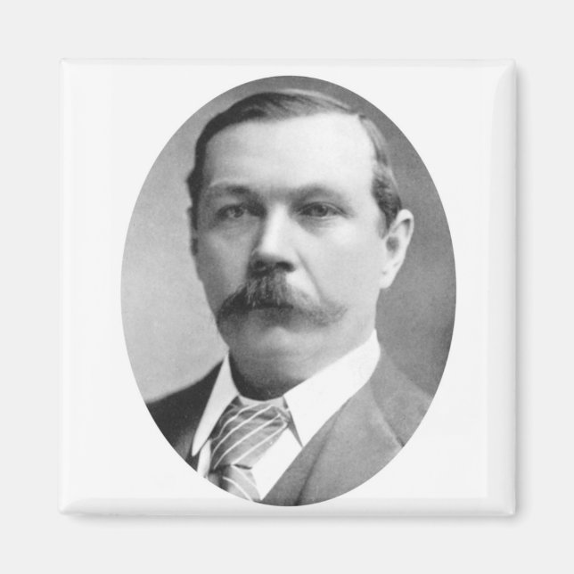 Arthur Conan Doyle Photo Magnet (Framsidan)