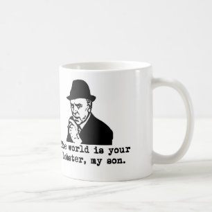 Arthur Daley världen är din hummermugg Kaffemugg