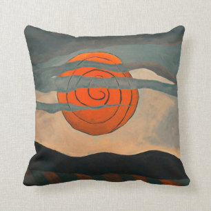 Arthur Dove-målning, Red Sol, Kudde