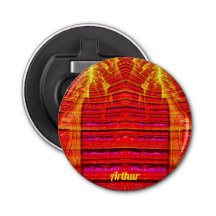 ARTHUR ~ KONSTIG Red Gult and Rosa 3D Fractal ~