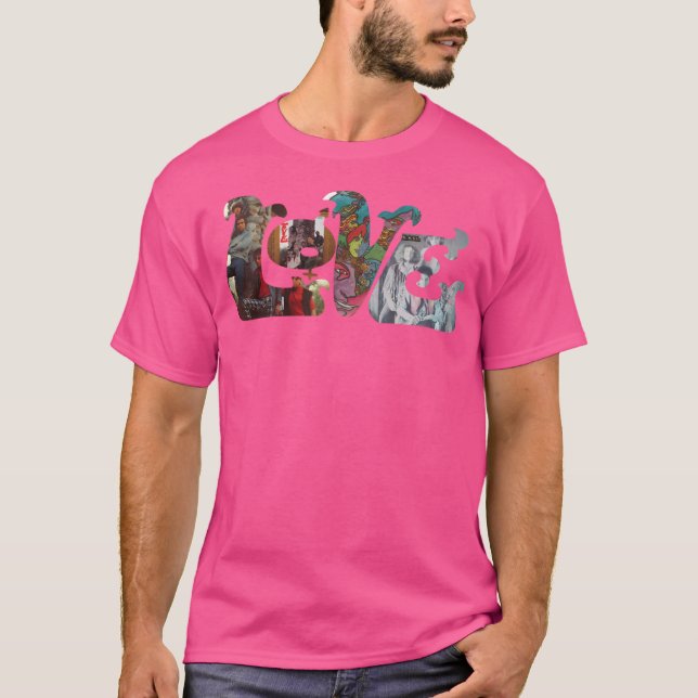 Arthur Lee och Kärlek Album Logotyp T Shirt (Framsida)