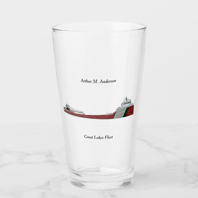 Arthur M. Anderson glas (Framsida)