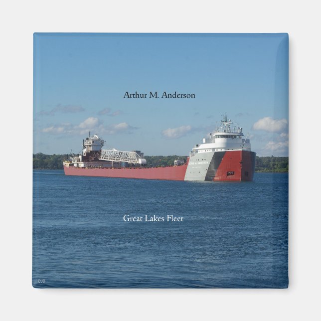 Arthur M. Andersson magnet (Framsidan)