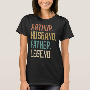Arthur Make Far Legend Fars dag Retro T Shirt