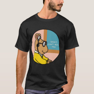 Arthur Meme Arthur Headphone Meme T Shirt