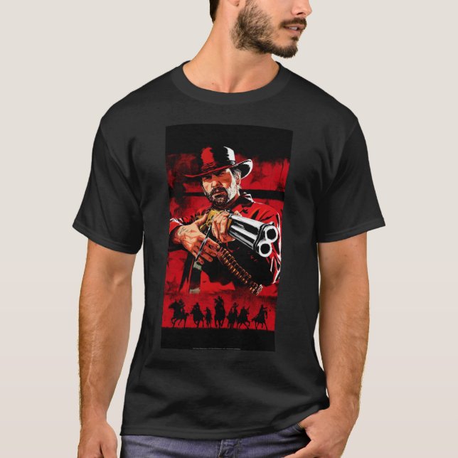 Arthur Morgan med sin Rifle Classic T-Shirt (Framsida)