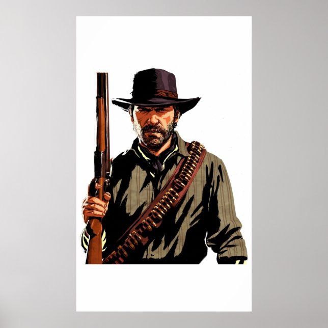 Arthur Morgan Poster (Framsidan)