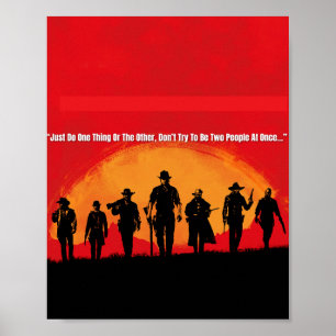 Arthur Morgan Quote Poster