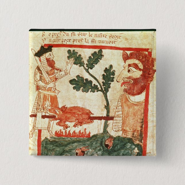 Arthur möter det jätte- stekhett en gris på a knapp (Framsida)