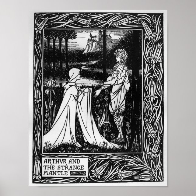 Arthur och den märkliga manteln poster (Framsidan)