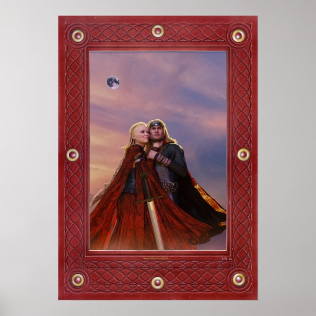 Arthur och Guinevere Poster (Framsidan)