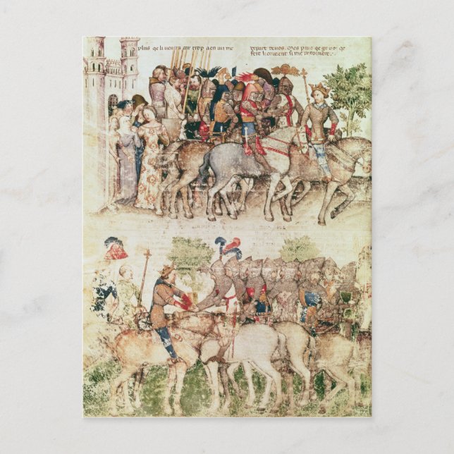 Arthur och hans knivar... vykort (Framsida)