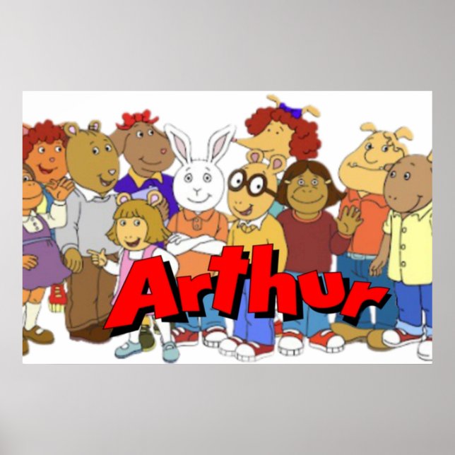 Arthur och vänner poster (Framsidan)