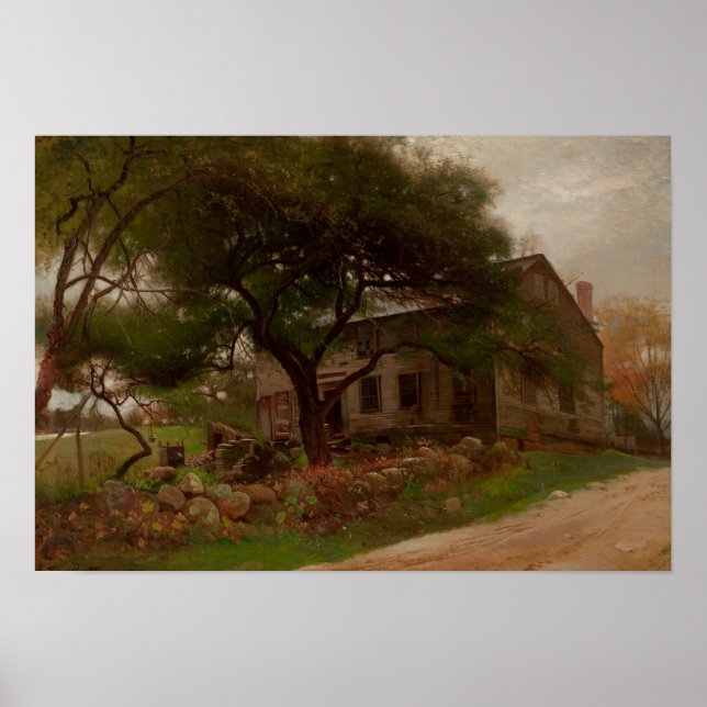 Arthur Parton - Gamla Farm House i Catfärys Poster (Framsidan)