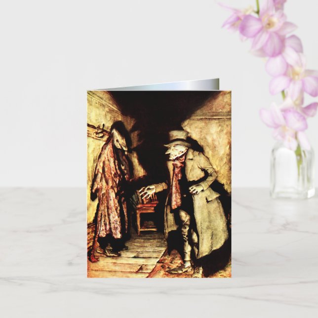Arthur Rackham - A Christmas Carol - Grumpy Kort (Orkide)