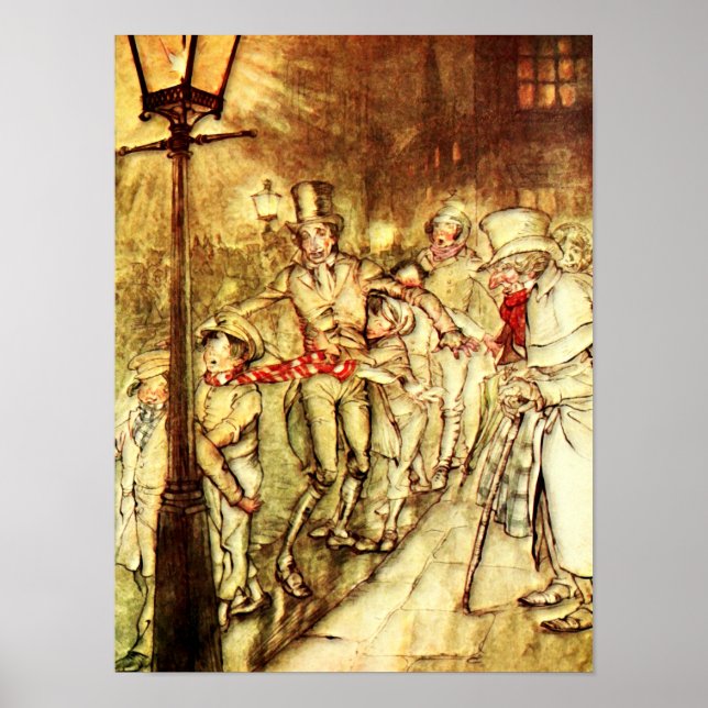 Arthur Rackham - A Christmas Carol - Street Poster (Framsidan)