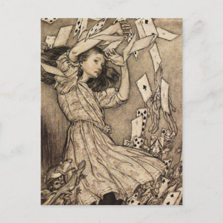 Arthur Rackham Alice in Wonderland Vykort