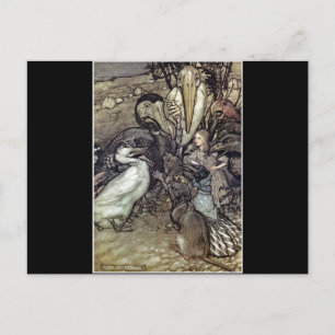 Arthur Rackham Alice in Wonderland Vykort