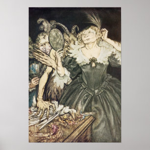 Arthur Rackham   Comus by John Milton: "Och de, Poster