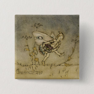 Arthur Rackham fe, illustration från 'en Midsu Knapp