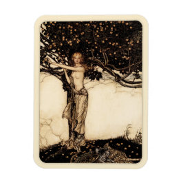 Arthur Rackham Freya CC0543 Fridge Art Collection Magnet